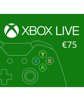 XBOX Live €75 Prepaid Card AT Xbox 360 Key 